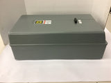 Square D 8536SEG1 Nema size 3 Enclosed Starter 208 Volt coil 50 HP @ 460 volt