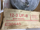 12-3 Type UF-B With Ground E30445 250 Feet 600 Volts