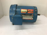 Reliance P56H5069A-ZN 1/2 Hp AC Motor 208-230/460 Volts 1800 Rpm 4P 3 Phase 56C