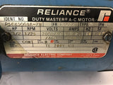 Reliance P56H5069A-ZN 1/2 Hp AC Motor 208-230/460 Volts 1800 Rpm 4P 3 Phase 56C