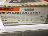 Salisbury E0011R/9 Lineman Gloves Size 9 Red