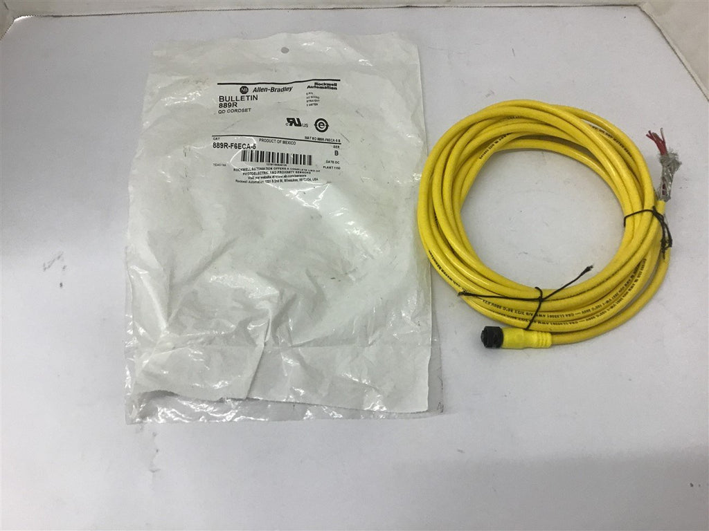 Allen-Bradley 889R-F6ECA-5 QD Cordset