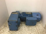 Sew Eurodrive .75 HP DFT80K4BMEF Gear Motor 230/460 Volts 11.46:1 Ratio W/ Brake
