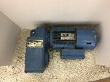 Sew Eurodrive .75 HP DFT80K4BMEF Gear Motor 230/460 Volts 11.46:1 Ratio W/ Brake