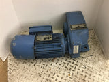 Sew Eurodrive .75 HP DFT80K4BMEF Gear Motor 230/460 Volts 11.46:1 Ratio W/ Brake