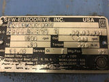 Sew Eurodrive .75 HP DFT80K4BMEF Gear Motor 230/460 Volts 11.46:1 Ratio W/ Brake