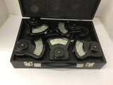 Columbia Electric Tong Test Ammeter Set With Carrying Case