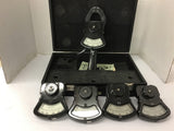 Columbia Electric Tong Test Ammeter Set With Carrying Case