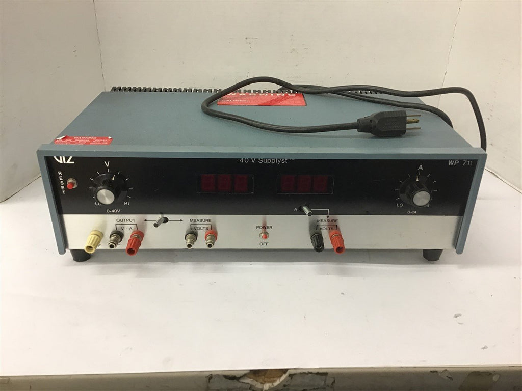 Viz 40 V Supplyst WP 711 Power supply