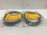 Turck PKG 3M-2/S90 Sensor Cable Lot of 2