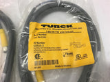 Turck PKG 3M-2/S90 Sensor Cable Lot of 2