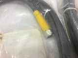 Turck PKG 3M-2/S90 Sensor Cable Lot of 2