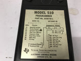 Texas Instruments 510 Model Programmer with case