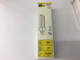 LumaPro 3EMV5 13W Soft White CFL 2 Pin Light Bulbs Lot Of 6
