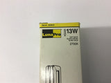 LumaPro 3EMV5 13W Soft White CFL 2 Pin Light Bulbs Lot Of 6