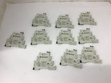 Allen-Bradley 700-HLT1U w/ 700-TBR24 6 Amp Relay Lot Of 10