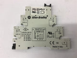 Allen-Bradley 700-HLT1U w/ 700-TBR24 6 Amp Relay Lot Of 10