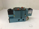 Mac 6323D-000-PM-111DA Solenoid Valve 150 PSI 120 Volt Coil 6.8 Watts
