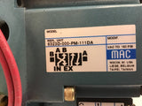 Mac 6323D-000-PM-111DA Solenoid Valve 150 PSI 120 Volt Coil 6.8 Watts