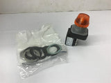 Allen-Bradley 800T-QH2A 30MM Pilot light Amber
