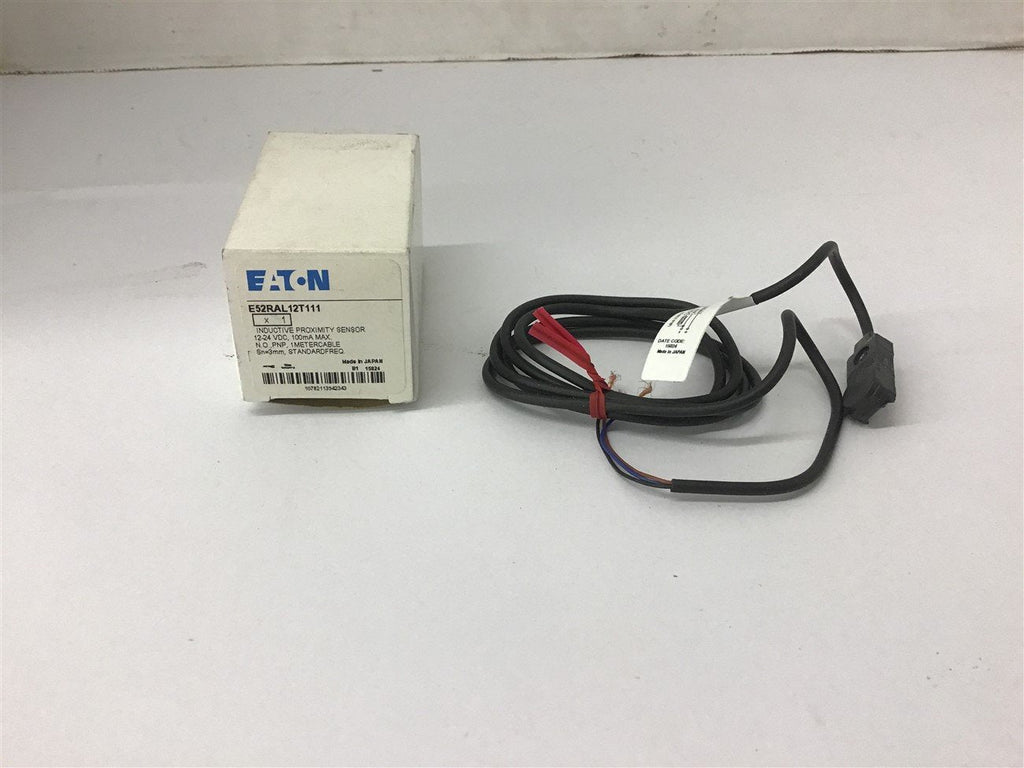 Eaton E52RAL12T111 Inductive Proximity Sensor 12-24 Vdc 100 MA max