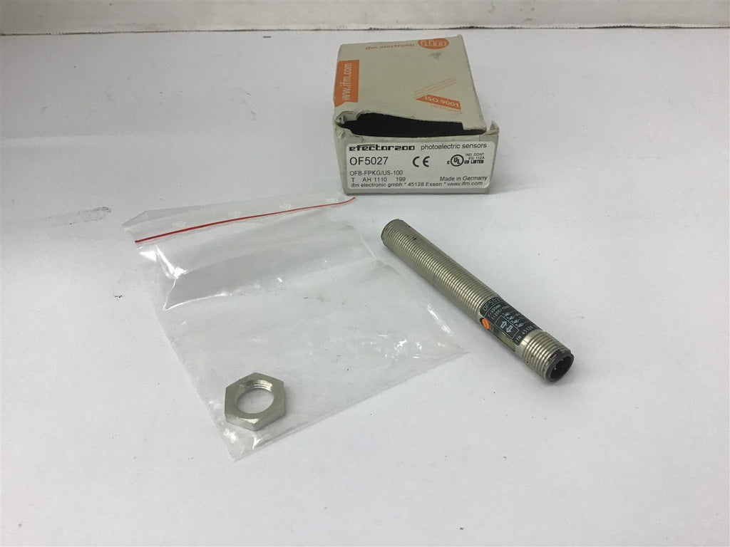 Efector OF5027 Photoelectric Sensor 400 MM 200/10 MA