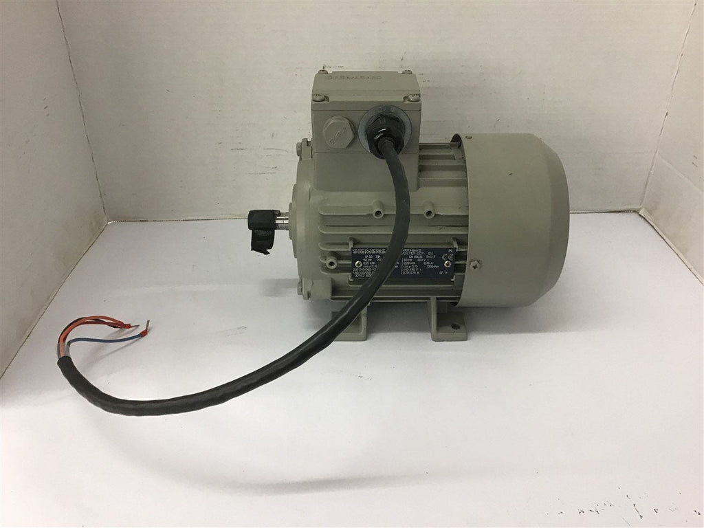 Siemens 1LA7073-6AA10 0.29 KW AC Motor 460 Volt 1060 Rpm
