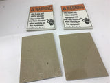 Safety Labels Arc Flash Warning Lot Of 4