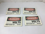 Rewder Volt and Clearance Labels Lots Of 4