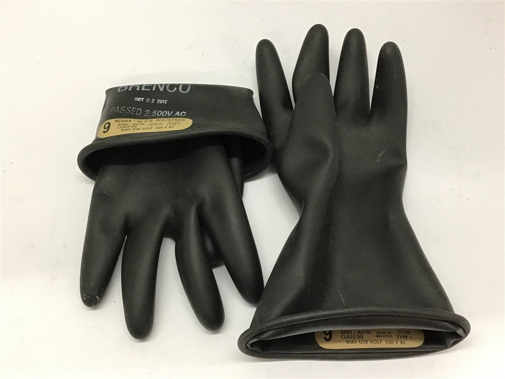 Novax Rubber Lineman's Glove D120 Size 9