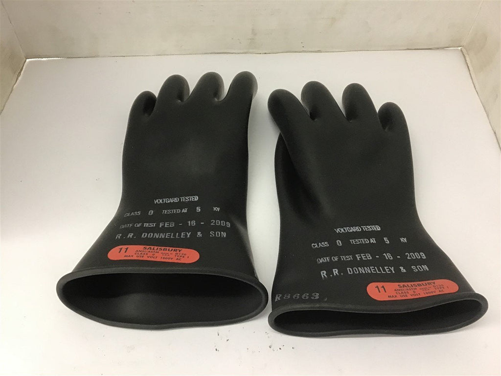 Salisbury D120 Electrical Insulating Gloves Size 11 1000V