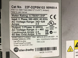 Allen-Bradley 22F-D2P5N103 1 HP AC Drive 460 Volts