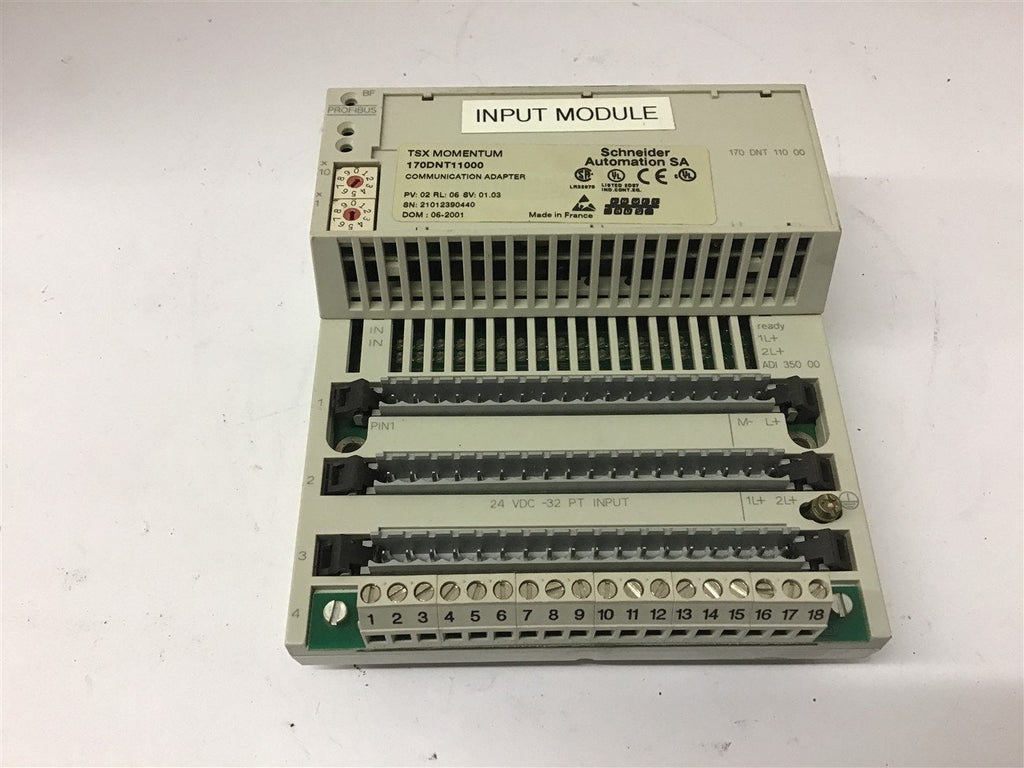 Schneider TSX Momentum With Base 170DNT11000/170ADI35000