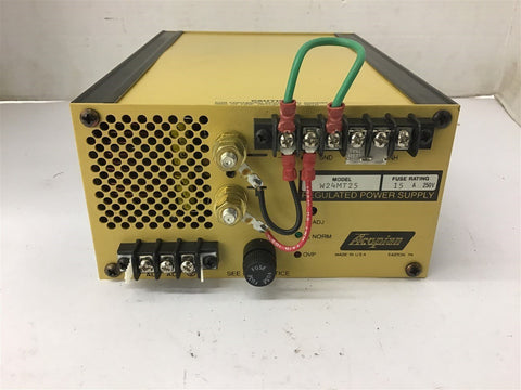 Acopian W24MT25 Regulated Power Supply 15 A 250 volts