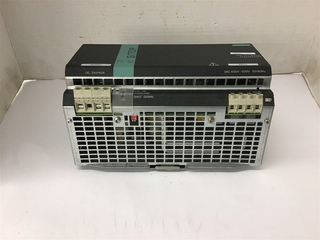 Siemens 6EP1437-3BA00 Sitop Modular Power Supply