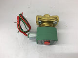 Asco 8210G094 Solenoid Valve 150 PSI 1/2" Pipe 10.1 Watts