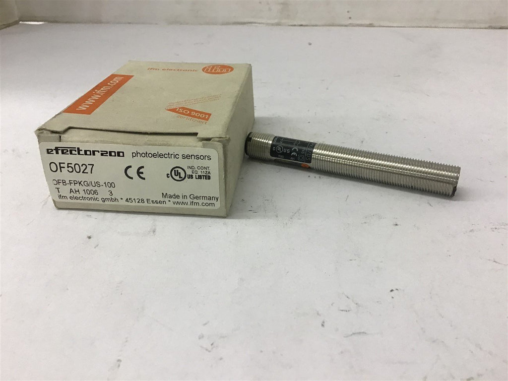 Efector 200 OF5027 Photoelectric Sensor OFB-FPKG/US-100