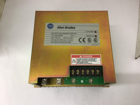 Allen Bradley 1336-WB035 Braking Chopper750 VDC Input