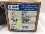 Fasco D112 1/10 HP Fan Motor 115 volts 1500 Rpm 1 Speed