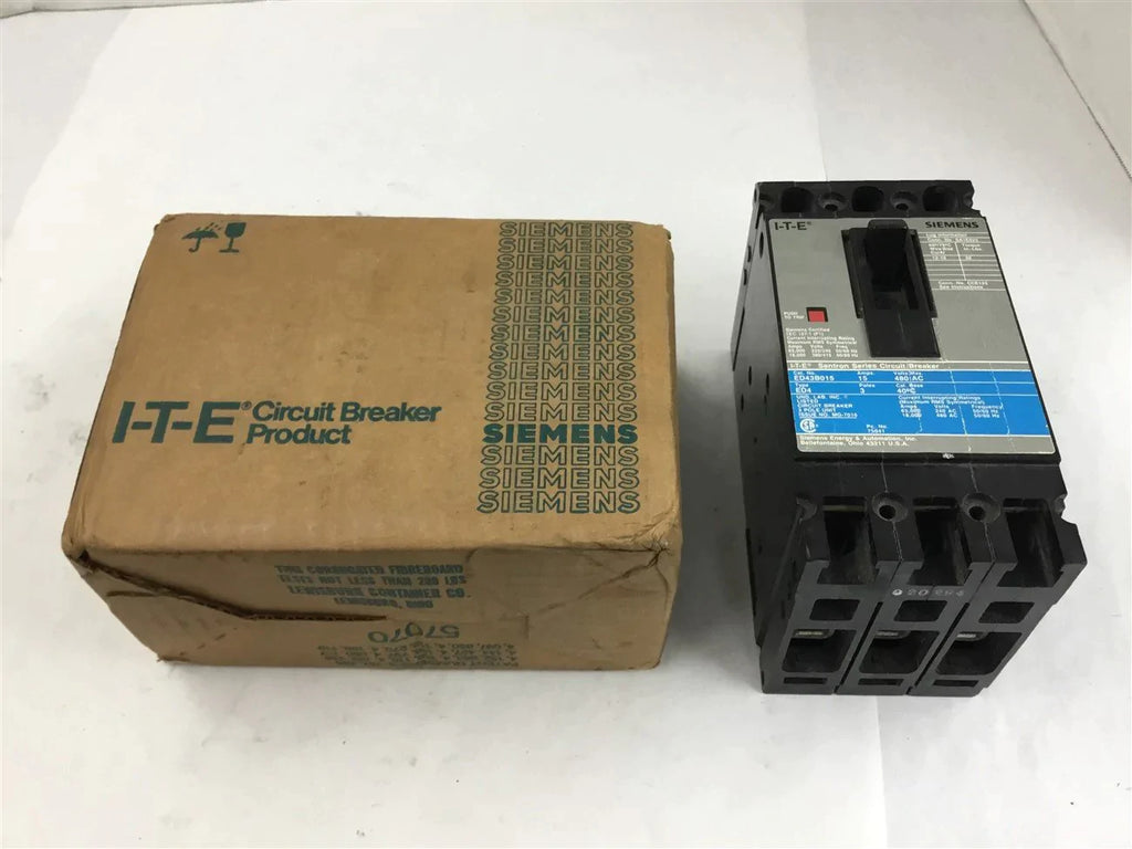 Siemens ED43B015 Circuit Breaker 15 Amp