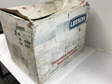 Leeson 098004.00 1/3 Hp DC Motor 90 Volts 1750 RPM 56C Frame TEFC