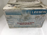 Leeson 102860.00 1/2 hp AC Motor 208-230/460 Volts 1800 Rpm 4P 56C Frame