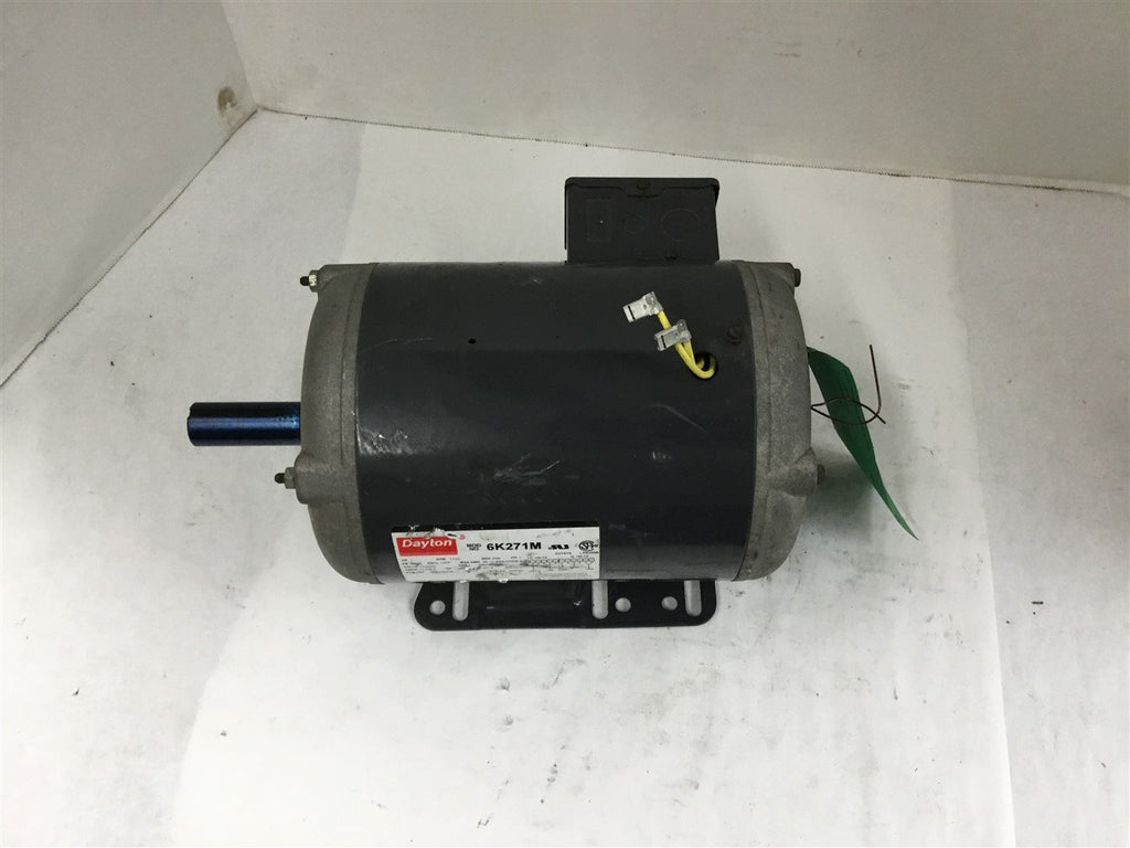 Dayton 6K271M 1 Hp AC Motor 115/230 Volts 1800 Rpm 4P Single Phase 56HZ