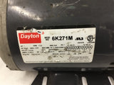 Dayton 6K271M 1 Hp AC Motor 115/230 Volts 1800 Rpm 4P Single Phase 56HZ