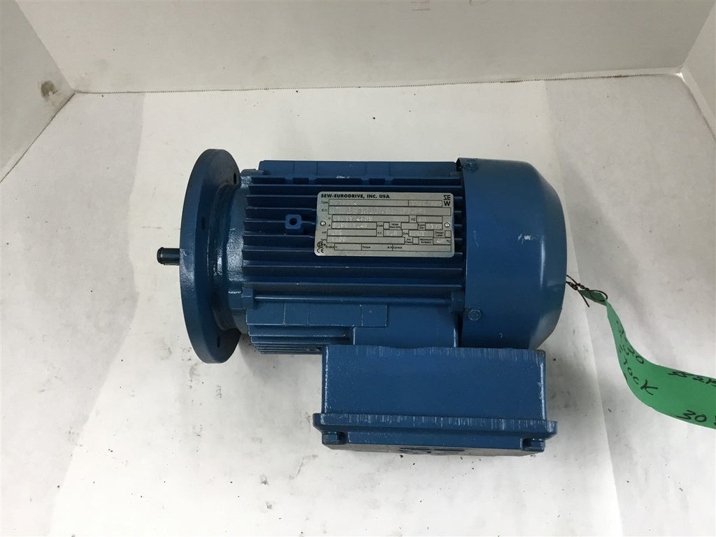 Sew Eurodrive DFT80K4 .75 HP AC Motor 230/460 Volts 1700 Rpm