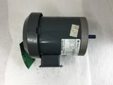 GE 5K49MN6021 1/2 HP AC Motor 208-230/460 volts 1200 Rpm 6P 56c Frame