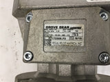 Grove Gear p7172008.F3 10:1 Gear Reducer 2.30 input Hp 1750 Rpm