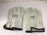 Salisbury ILPG-10 Leather Protectors Gloves, Size 11-11 1/2, White