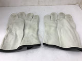 Salisbury ILPG-10 Leather Protectors Gloves, Size 11-11 1/2, White