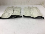 Salisbury ILPG-10 Leather Protectors Gloves, Size 11-11 1/2, White